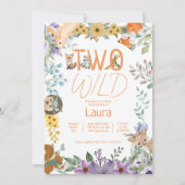 Bossen met een grieenerig bos 2e verjaardag kaart (Voorkant)