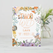 Bossen met een grieenerig bos 2e verjaardag kaart (Staand voorkant)