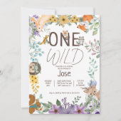 Bossen met een grieenerige soort 1 verjaardag kaart (Voorkant)