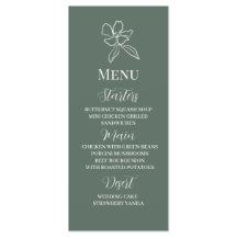 Bossen met een minimale Floral Wedding