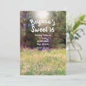 Bossen met houtskool 16 kaart (Staand voorkant)