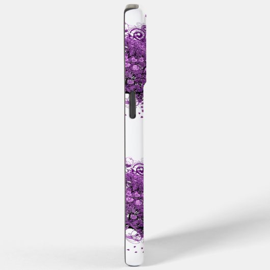 Bossen met Paarse hardebomen Case-Mate iPhone Case (Achterkant / Rechts)