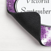 Bossen met Paarse hardebomen Muismat (Hoek)