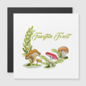 Bossen met sproeiers waterverf, reeks paddenstoele (Voorkant / Achterkant)