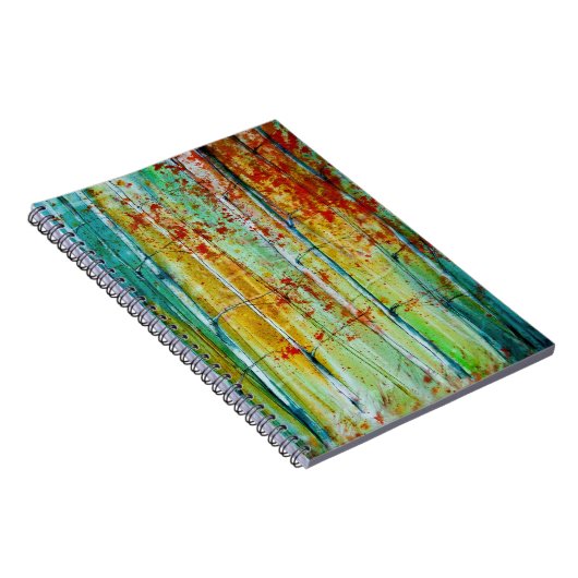 Bossen met vogelbomen notitieboek (Rechterzijde)