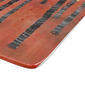 Bossen met vogelbomen snijplank (Hoek)