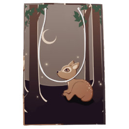 Bossen met vuurvliegen en moonkunst medium cadeauzakje