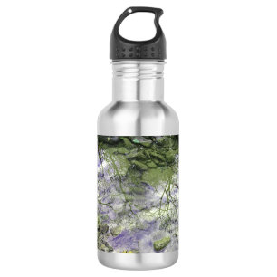 Bossen met waterflesje waterfles