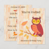 Bossen najaar (Voorkant / Achterkant)