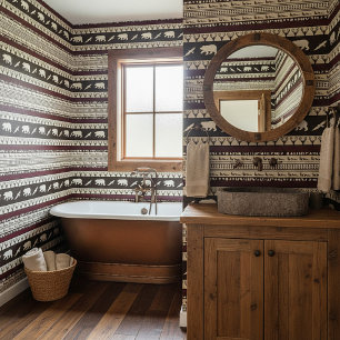 Bossen najaar behang