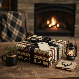 Bossen najaar cadeaupapier