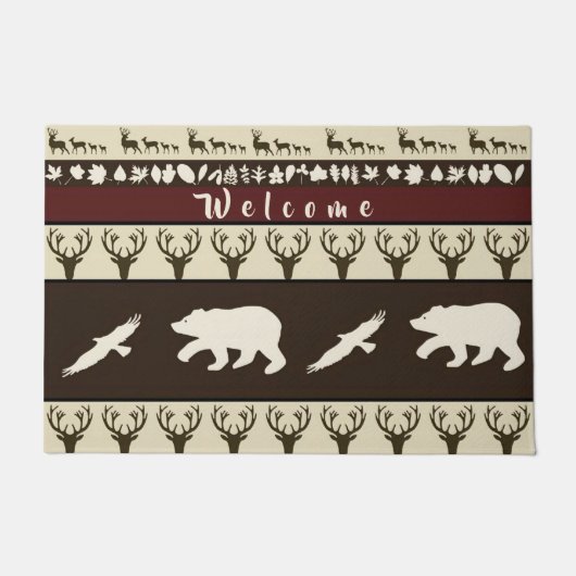 Bossen najaar deurmat (Voorkant)