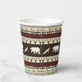 Bossen najaar papieren bekers (Rechts)