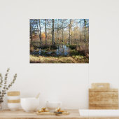 Bossen najaar poster (Keuken)