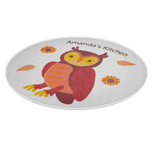 Bossen najaar snijplank (Hoek)