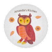 Bossen najaar snijplank (Voorkant)