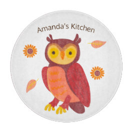 Bossen najaar snijplank