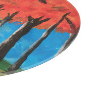 Bossen najaar snijplank (Hoek)