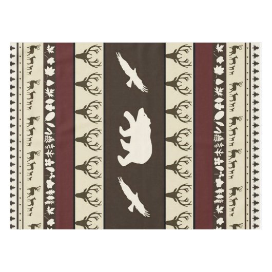 Bossen najaar tafelkleed (Voorkant (Horizontaal))