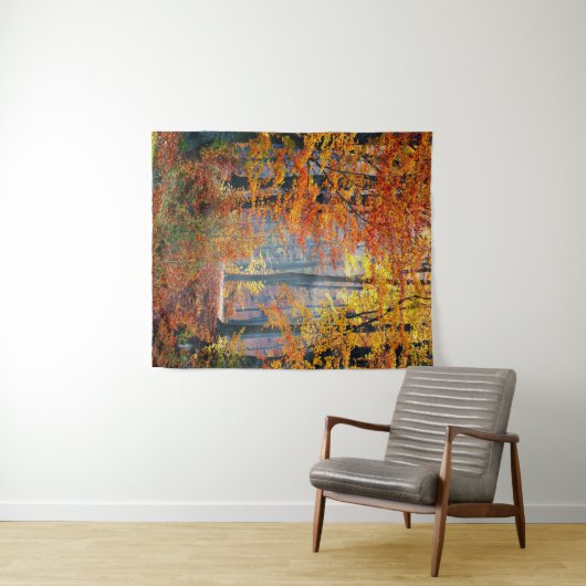 Bossen najaar wandkleed (In Situ (horizontaal))