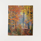 Bossen najaar wandkleed (Voorkant)
