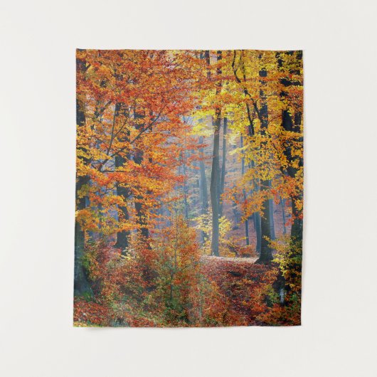 Bossen najaar wandkleed (Voorkant)