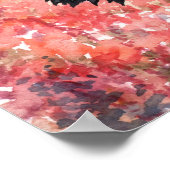 Bossen najaars Poster afdrukken (Hoek)