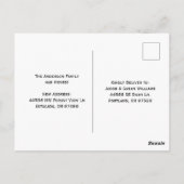 Bossen Natuur Bossen bergen die we hebben verplaat Briefkaart (Achterkant)