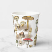  bossen paddenstoelen papieren bekers (Links)