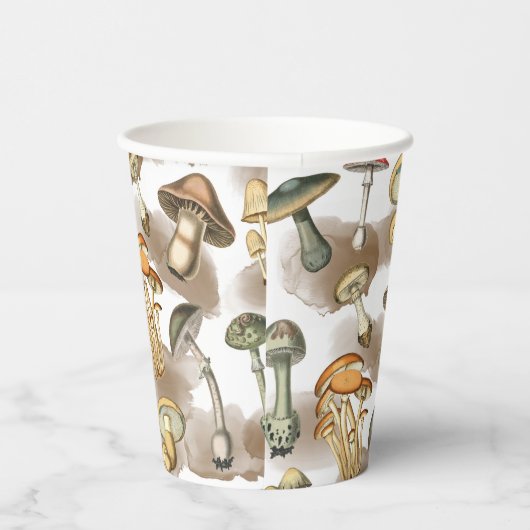  bossen paddenstoelen papieren bekers (Rechts)