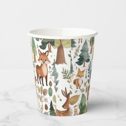 Bossen Papieren Bekers (Links)