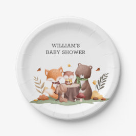 Bossen Papieren Bordje