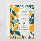 Bossen sinaasappels van de zomerse variëteit Wedde Kaart (Voorkant)