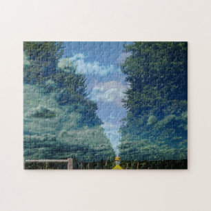 Bossen Sky Art Natuur Creative Legpuzzel