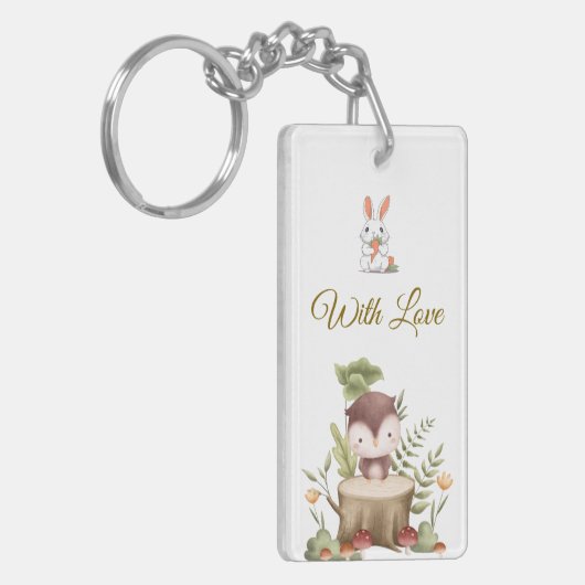 Bossen Sleutelhanger (Voorkant Links)