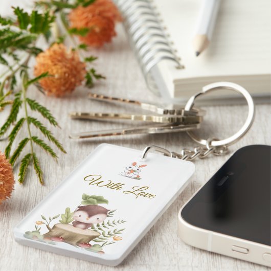 Bossen Sleutelhanger (Voorkant Rechts)