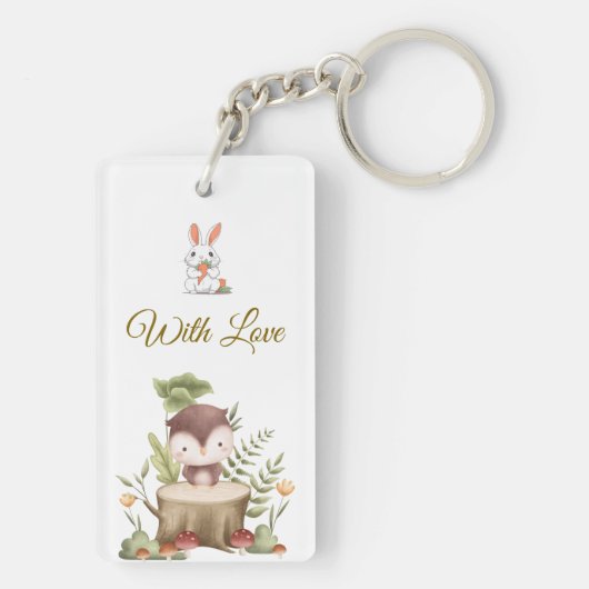 Bossen Sleutelhanger (achterkant)