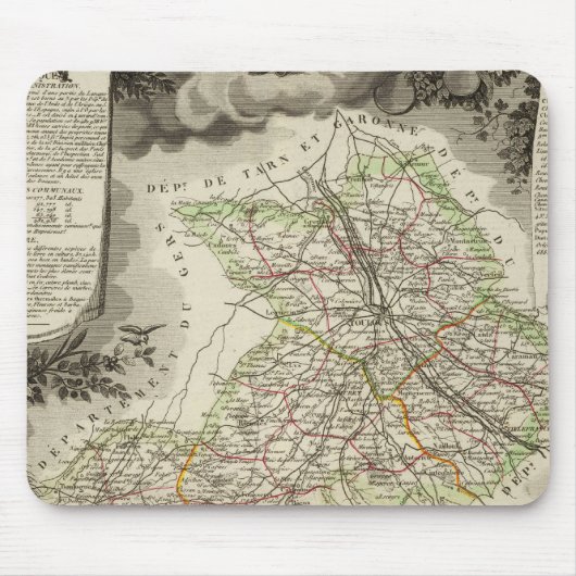 Bossen, steden en gemeenten muismat (Voorkant)