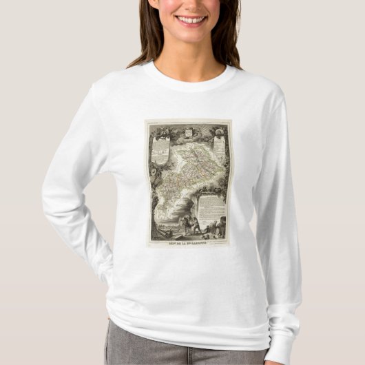 Bossen, steden en gemeenten t-shirt (Voorkant)