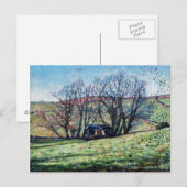 Bossen stijgen 2009 briefkaart (Voorkant / Achterkant)