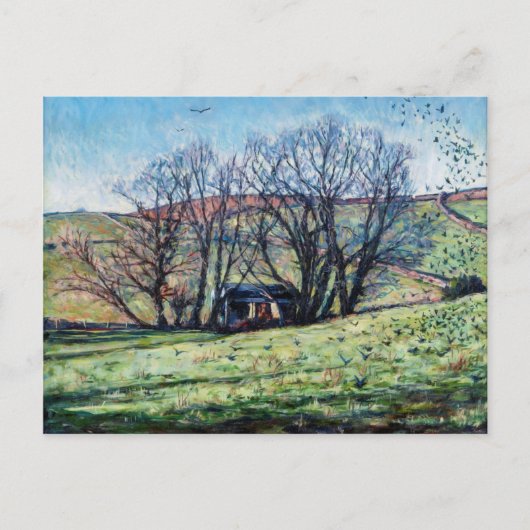 Bossen stijgen 2009 briefkaart (Voorkant)