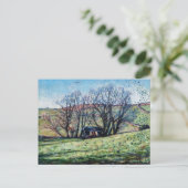 Bossen stijgen 2009 briefkaart (Staand voorkant)