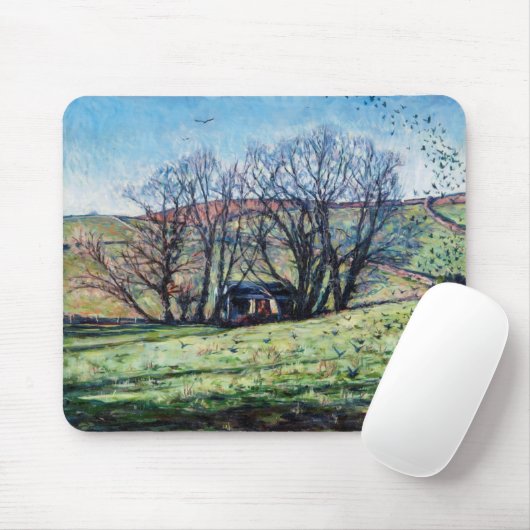 Bossen stijgen 2009 muismat (Met muis)