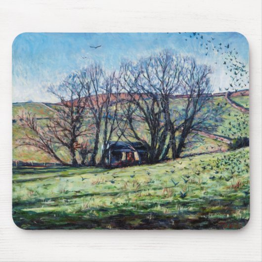 Bossen stijgen 2009 muismat (Voorkant)