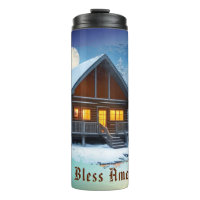 *~* Bossen Stroom Cabin Nachtmaan Patriottisch