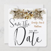 Bossen Tortelduifjes Chickadees Weddenschap Kaart (Voorkant)