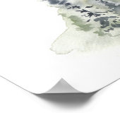 Bossen tot we weer een herdenkingsgedicht Poster o (Hoek)