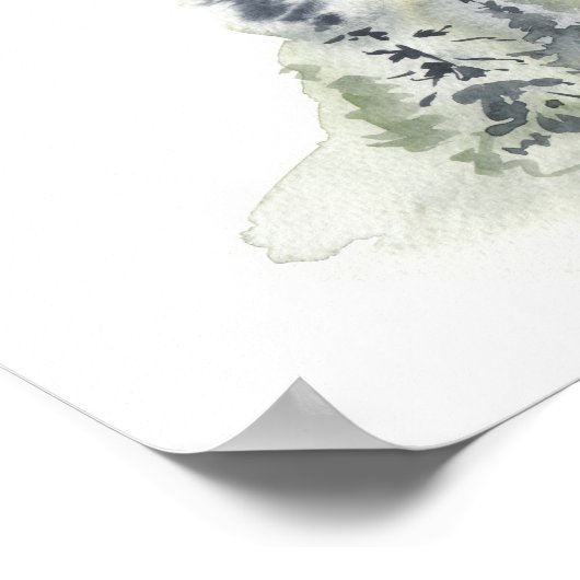 Bossen tot we weer een herdenkingsgedicht Poster o (Hoek)