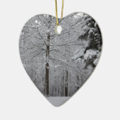 Bossen-Uitzicht Keramisch Ornament (Links)