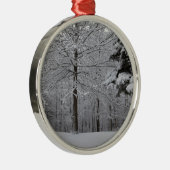 Bossen-Uitzicht Metalen Ornament (Rechts)